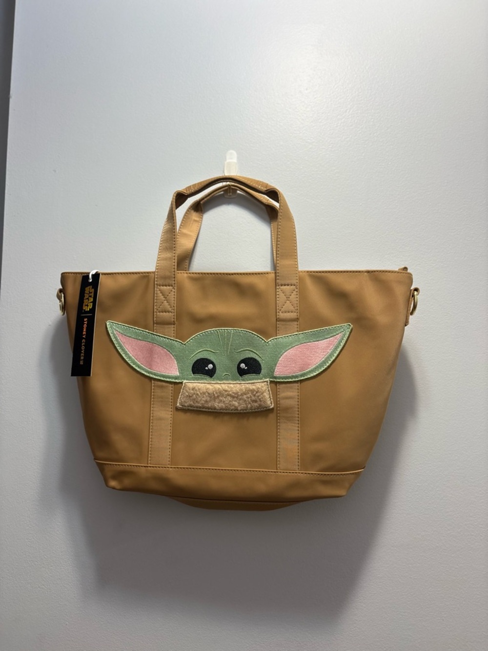 Stoney Clover Lane Star Wars Grogu Mini Tote Baby Yoda New With Tags- NO STRAP - Picture 2 of 5